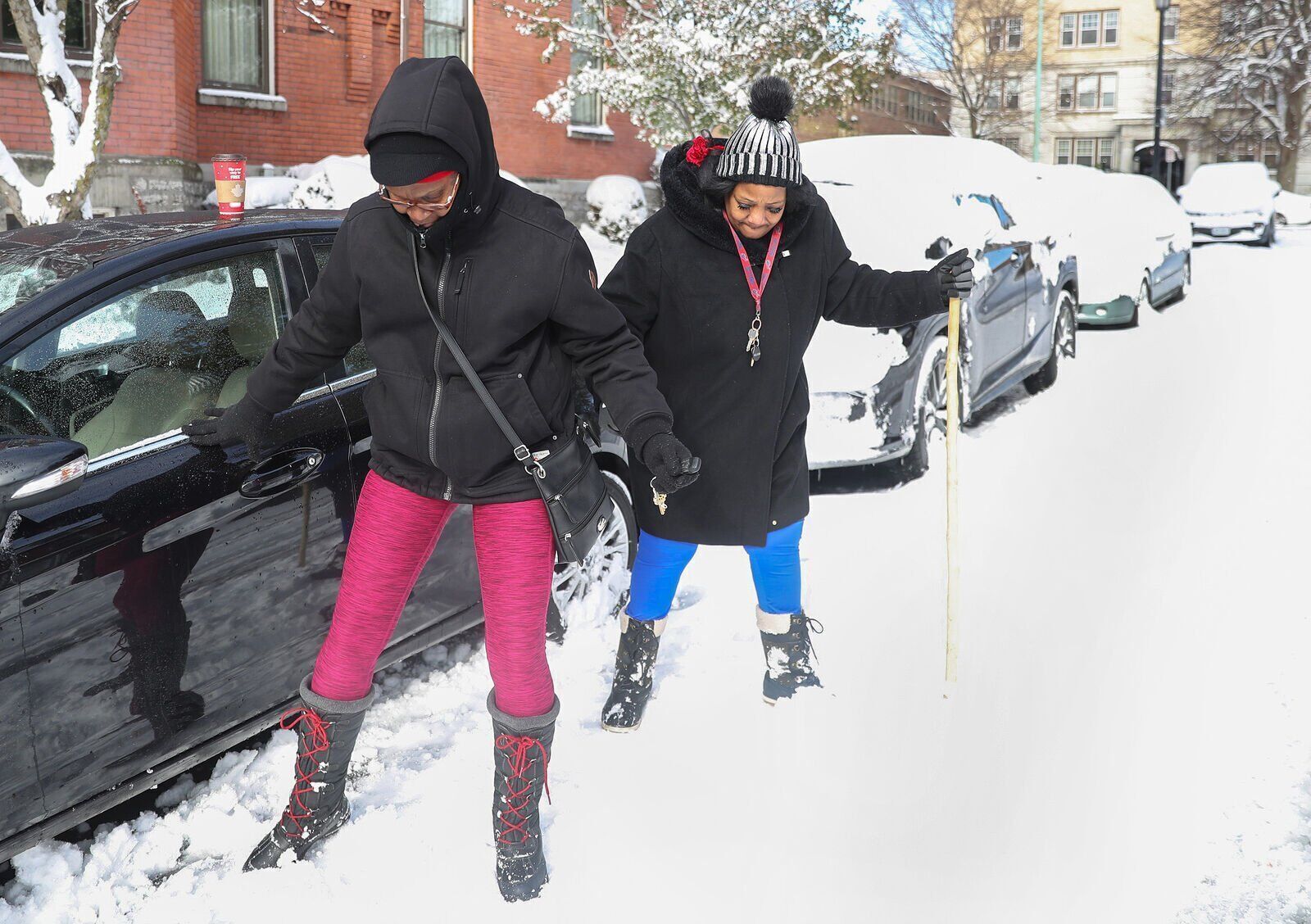 Getting a car out